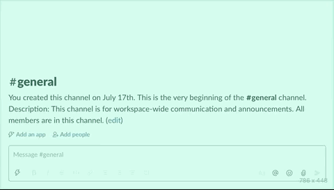 Slack App Gif
